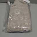 MIULEE 100% Blackout Polyester Textured Curtains for Bedroom Solid Thermal Insulated Ivory Grommet Room Darkening Curtains & Drapes Luxury Decor for Living Room Nursery 52 x 90 Inch (2 Panels)