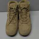 FREE SOLDIER Men's Durable Work Boots 6 Inches Lightweight Waterproof Hiking Boots Suede Leather Tactical Boots, Size 11.5