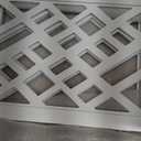 Cut-Out Design 23" Dog Gate Retractable Stair Gate Foldable Puppy Gate Indoor - Freestanding Lightweight Pet Barrier for Doorways, Stairs, Hallways (Extends to 41", White)