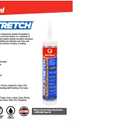 Red Devil 0907 MAX Stretch Acrylic Urethane Elastomeric Sealant, 10.1 oz., White, 12 Pack