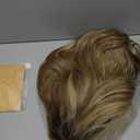 Dirty Blonde Lace Front Wig 13x4 Pre Plucked Synthetic Wigs for Women Highlight Omber Blonde Body Wave Heat Resistant Hair 22 Inch for Cosplay Daily Party Use