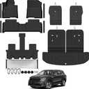 Floor Mat Set for 2021-2026 Kia Sorento PHEV & Hybrid 6 Seats