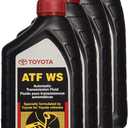 Toyota 00289-ATFWS Lexus & Automatic Transmission Fluid WS ATF World Standard, Pack of 4