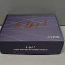 6 in ONE Blow Dryer Brush,Air Curling Iron Round Brush Blow Dryer 800W,Ionic Hair Dryer Brush for Women, Hot Air Brush Hair Styling Tools 100-120V (Champagne Gold)