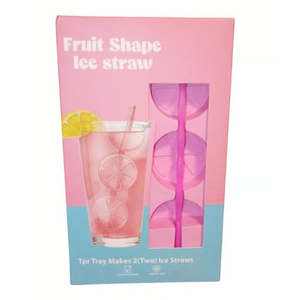 Ice Cube Straw Mold, Pack of 3