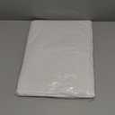 Biloban Crib Mattress Protector Pad Waterproof, Toddler Waterproof Crib Mattress Cover, Machine Washable & Dryer Fit Baby Toddler Bed Mattress Protector (Standard Size 52 x 28), White