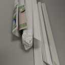 Pre Cut Wall Molding Kit, 2 Set 16" x 24" Wainscoting Panels, Ready-to-Assemble Door Trim Molding, Paintable Wall Moulding Panel for Interior Walls Door Picture Frame