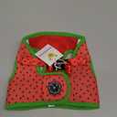 EcoBark Step in Dog Harness - Eco-Friendly Harnesses for Dogs - Reflective and Adjustable Mini Body Halter Vest - Soft Mesh Toy Breed Harness (Watermelon, Large)