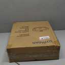 Outdoor Motion Sensor Flush Mount LED Light, 12" Dusk to Dawn Porch Modern Black Exterior Light, Ceiling Light Fixture for Farmhouse Garage Entry