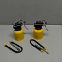 Hand Pump Oiler Can Professional Level 8 oz. Capacity Pump Oiler with Metal & Long Flex Spout