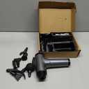 Massage Gun Deep Tissue, Handheld Electric Muscle Massager, High Intensity Percussion Massage Device for Pain Relief with 9 Attachments & 30 Speed(Grey)