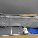 Whelping Box for Dogs and Puppies 48x48x18 inch Pet Whelping Box with Washable Pee Pads and Collapsible Dog Bowl for Medium Small Dogs (Light Grey)