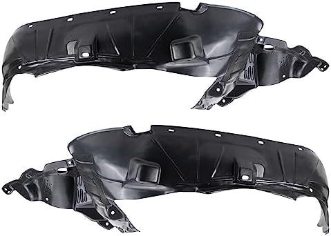 TRQ Inner Fender Liner Set Compatible with 2001-2006 Acura MDX AC1248112 AC1249112 AC1250101 AC1251101