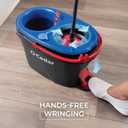 O-Cedar RinseClean Spin Mop & Bucket System | Microfiber Floor Cleaning System | Includes 3 Mop Heads (1 Standard+ 2 Deep Clean Refills) | Machine Washable & Reusable