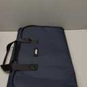 Halfday Convertible 2-in-1 Garment Duffel Weekender Bag 45L | Wrinkle-Free Travel, Hanging Suit Compartment, Shoe Pockets, Trolley Sleeve. Durable & Water-Resistant Carry-On, Marine