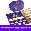 Spin Master Games, Love is Blind - Find Your Match, Party Games for Friendsgiving, Happy Hour, Bachelorette Party, Gifts for Couples, 2-6 Players for Ages 18 & Up