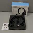 TECKNET Trucker Bluetooth Headset, Trucker Bluetooth Headphones with Microphone AI Noise Canceling Wireless On Ear Headset, Hands Free Wireless Headset for Cell Phone Computer Office Home (Black)