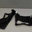 FeelinGirl Comfortable Post Surgery Compression Bra Adjustable Support for Breast Recovery and Healing Black, S