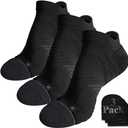 Hylaea No Show Running Athletic Anti-Blister Wicking Coolmax Socks, Seamless Anti-odor 3 Paris M