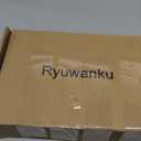 Bathroom Faucet Brushed Nickel Modern Waterfall Bathroom Sink Faucet with Single Handle Suitable for 1 or 3 Holes,Supply Deck Plate and Hose