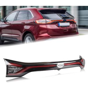 Liftgate Center Tail Light Rear Lamp Assembly Compatible for 2015-2018 Ford Edge Titanium/Sport Model HT4Z-13A565-J FT4Z-13A565-G