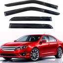 KPY Rain Guards Fit for 2006-2012 Ford Fusion (Excludes Hybrid Model), Out-Channel Window Visors Vent Deflector, Car Accessories for 2007-2013 Lincoln MKZ, 2006-2010 Mercury Milan, 2006 Lincoln Zephyr