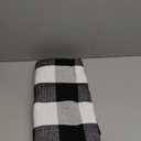 KOZYFLY Buffalo Plaid Area Rugs 3x5 Ft Black and White Checkered Rug Washable Front Door Mat Hand Woven Cotton Outdoor Rug Large Rug for Front Porch Kitchen Entryway Patio Bathroom