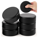 6/12/30PCS Sport Foam Hockey Pucks, 3 Inch Mini Soft Foam Hockey Pucks with Mesh Bag Colored for Adult Indoor Outdoor Use Sport Game Classic Training and Practicing