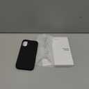 ORNARTO Compatible with iPhone 16 Case 6.1", Slim Liquid Silicone 3 Layers Full Covered Soft Gel Rubber Shockproof Phone Case, Protective Cover with Anti-Scratch Microfiber Lining-Black