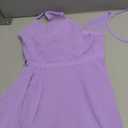 Imily Bela Girls A-Line Halter Dress Junior Bridesmaid Flower Girl Flowy Chiffon Maxi Dresses Wedding Party Pageant Gown 
1
2
Size: 7-8 Years