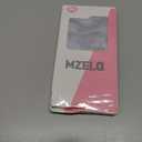 MZELQ Compatible with iPhone 17 Pro Case Flower Pattern, Black