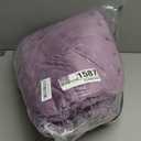 Threehoney Bench Cushions for Indoor Furniture 42x16 in Velvet Kitchen Dining Piano Window Seat Cushion, Tufted Patio Porch Swing Thicken Bench Pad Memory Foam(Light Purple)