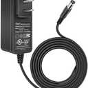 QooWare 24V 2.5A LED Power Supply Adapter - 60W Max, UL Certified, Perfect for 24V Projects: COB LED Strips, LED Pixel, CCTV Camera & Computer Projects - Safety Overload & Thermal Protection