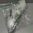 12Pcs Artificial Wisteria Flowers 3.6 Feet/Piece White Dense Artificial Fake Wisteria Vine Ratta Hanging Garland Silk Flowers String Home Party Wedding Decor(White-Dense)