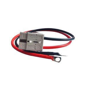 8AWG Cable with 50A Connector, M8 Terminal,Quick Connectors Power Transfer forBoat, RV, Electric Forklift Charging Plug Cable-1.64ft