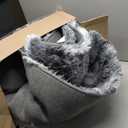 Ophanie 8x10 Area Rugs for Living Room, Upgrade Non-Slip Fluffy Soft Large Shag Bedroom Carpet, Grey Big Indoor Thick Nursery Rug, Gray Carpets for Boy and Girls Room Dorm Home Decor Aesthetic