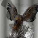 17 Inch Large Eagle Statue Resin Sculpture Frgurine Gift for Home Decor Office Living Room Desktop Display Decorative Decoration