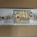 LED Wall Sconce Gold Long LED Vanity Light Over Mirror, 5CCT L24In