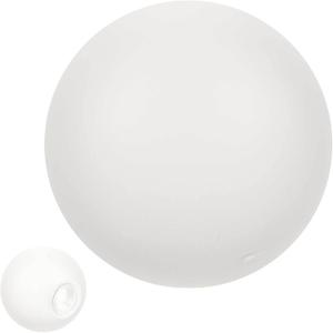 DOITOOL Frosted Glass Lampshade 3.14 Inch Replacement Globe for G9 Light Fixtures Sphere Pendant and Wall Sconce Covers (8x8x8cm)