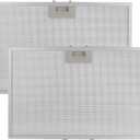 wb02x11012 Range Hood filter Compatible with Compatible with GE Range Hood JV666H2SS,JV566H2SS,17.5 x 11.7 x 0.35Inches 2Pack