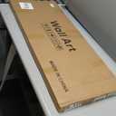 Framed Christian Wall Art, Joshua 24:15 Bible Verse Sign, Large Scripture Canvas Print, Minimalist Farmhouse Artwork for Living Room Bedroom Dining Room Home Decor, 40x16 Inch