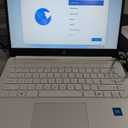 HP 14 Laptop, Intel Celeron N4020, 4 GB RAM, 64 GB Storage, 14-inch Micro-edge HD Display, Windows 11 Home, Thin & Portable, 4K Graphics, One Year of Microsoft 365 (14-dq0040nr, Snowflake White)