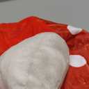 Mushroom Trick or Treat Bag Halloween Costume Accessories Cute Standard Portable with Handle Reusable Multipurpose for Halloween Gifts Party Favors Supplies (White and Red)