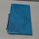 Case for iPad mini 7 2024 (A17 Pro) / iPad mini 6 2021, iPad mini 7th/6th Generation Case 8.3 inch, Embossed Lace PU Leather Cover with Card Slot for iPad mini 2021/2024, Blue