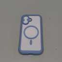 Miracase for iPhone 17 Case 6.3'', Full-Body Military Grade Drop Protection Outdoor Phone case with Built-in Glass Screen &Camera Control,Easy Installation,No Gap,Compatible with MagSafe,Light Blue