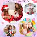 Girls Charm Bracelet Making Kit: Girl Toys Make Jewelry Supplies Set Unicorn DIY Craft Art Set Charm Bracelets Kits Creative Birthday Gifts for Girl Age 6 7 8 9 10 11 12 Year Old Kids Little Children