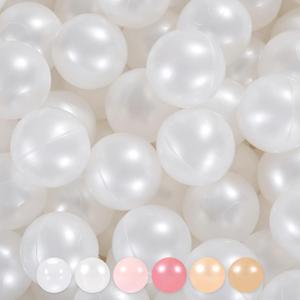 Ball Pit Balls - 2.7inch Plastic Ball Play Balls BPA Free Phthalate Free Non-Toxic Play Balls for Children Ball Pit Party Brithday Ball Pool Tent, 100 Balls
