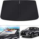 KUST Windshield Sun Shade for 2016-2022 Lexus RX 350 450h Accessories Sunshade Window Sun Visor Protector Foldable Blocks UV Rays Keep Your Car Cooler