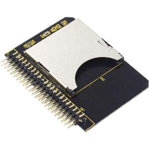 SD Card to 2.5 Inch IDE Adapter, SDHC SDXC MMC Memory Card Converter to Laptop HDD 44 Pin Male PATA Port