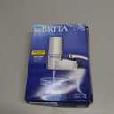 Brita Faucet Mount Water Filter System, Chrome, No-Wait Filtration, Easy Install, Multi-Use Tap Water Filter for Kitchens, Bathrooms & Small Spaces